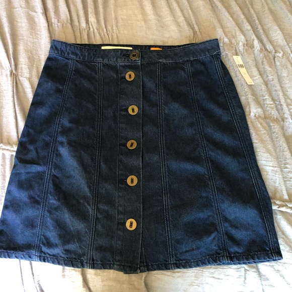 Nwt Anthropologie denim skirt size 10 - Picture 6 of 8